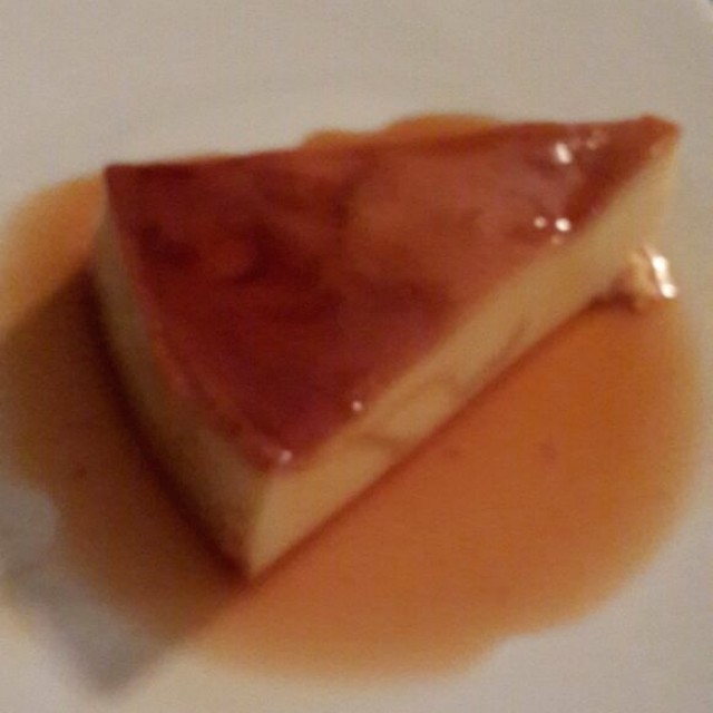 Flan de la casa