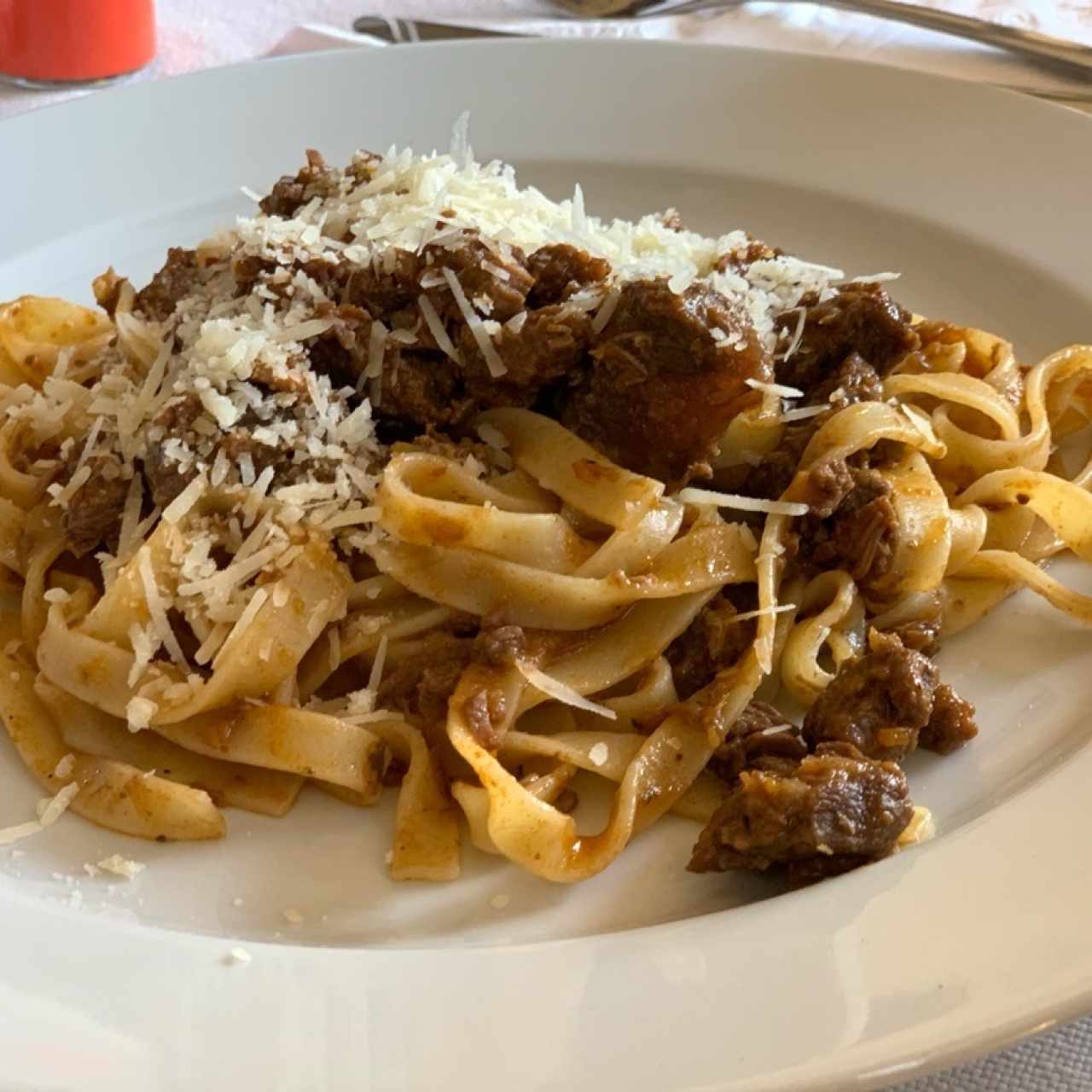 tagliatelli con ossobuco