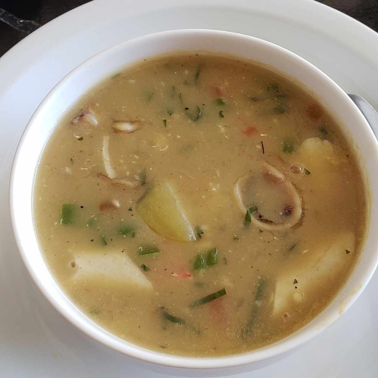 sopa de mariscos