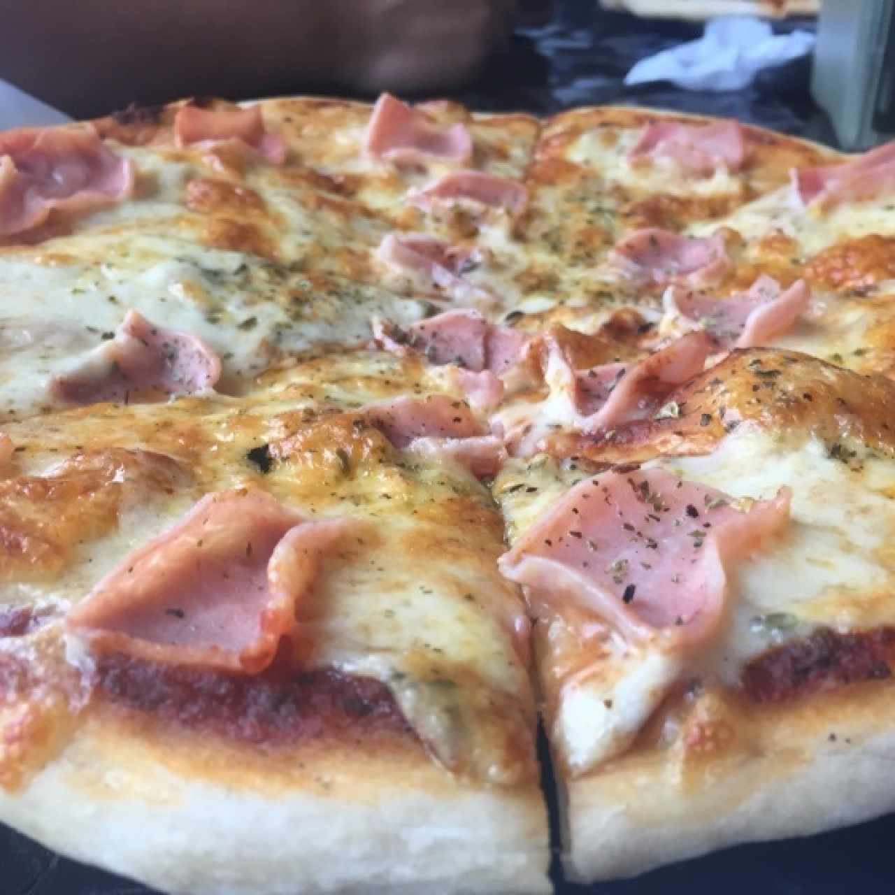 Pizza de jamon 