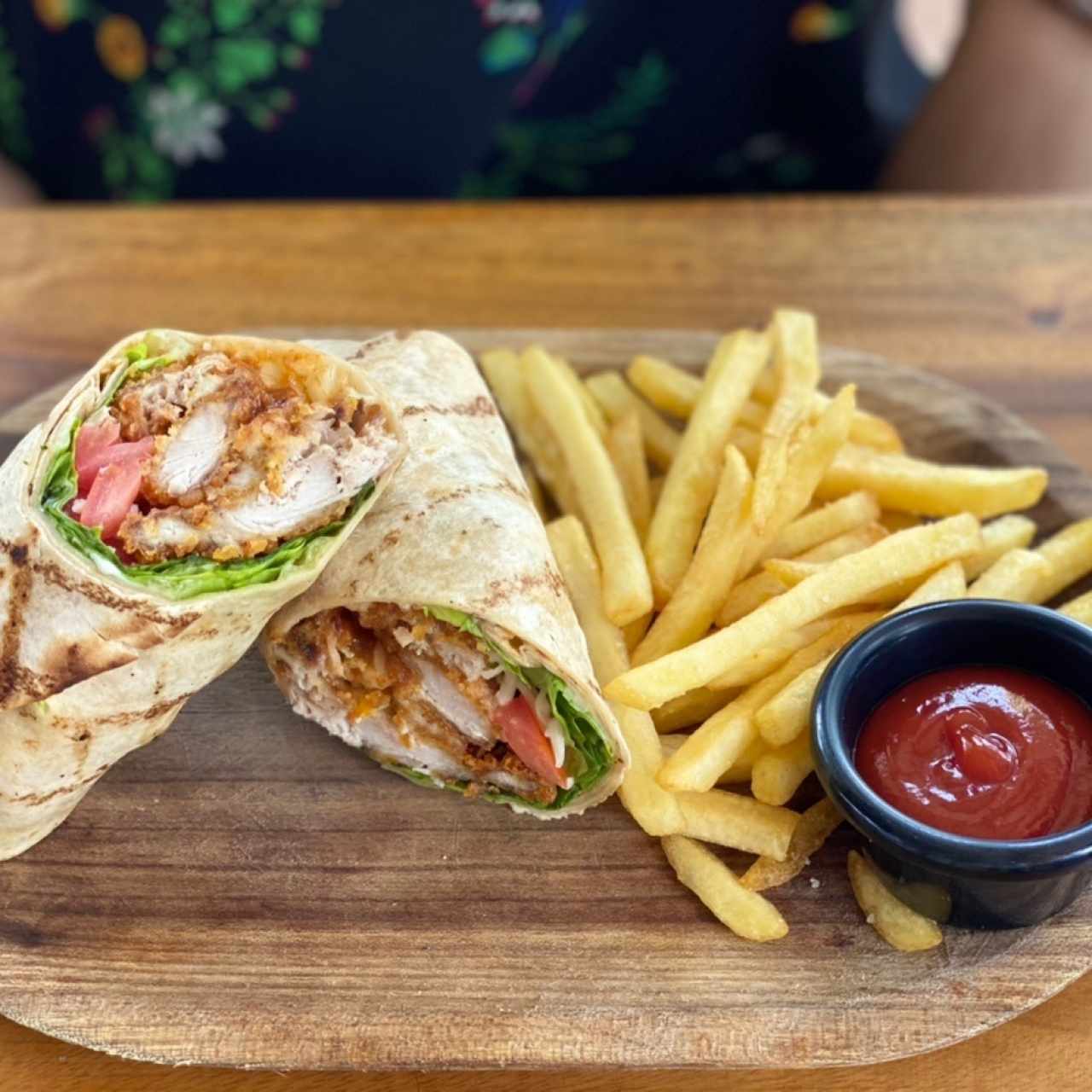 Wrap de Pescado