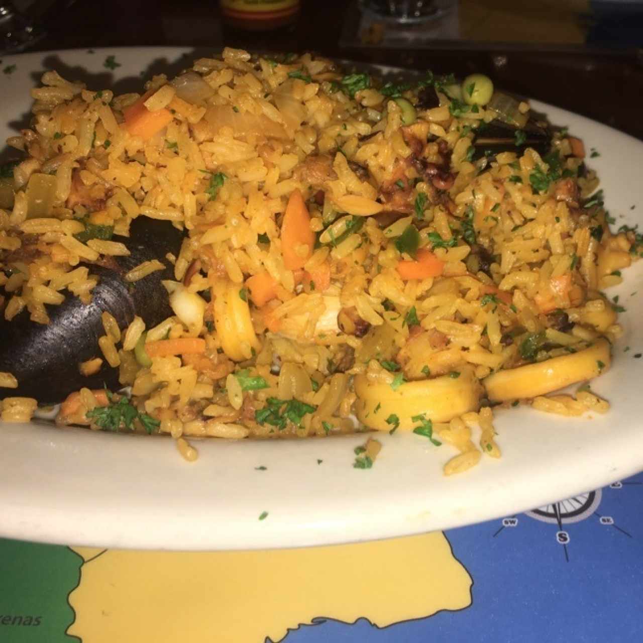 arroz con mariscos