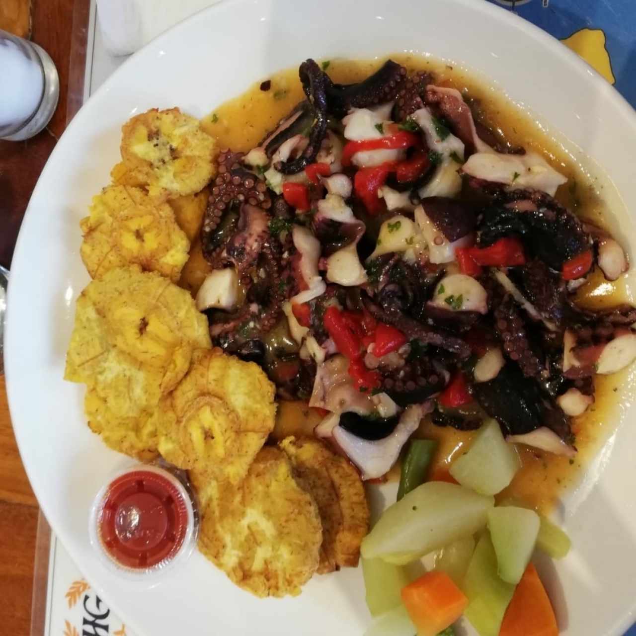 pulpo al ajillo