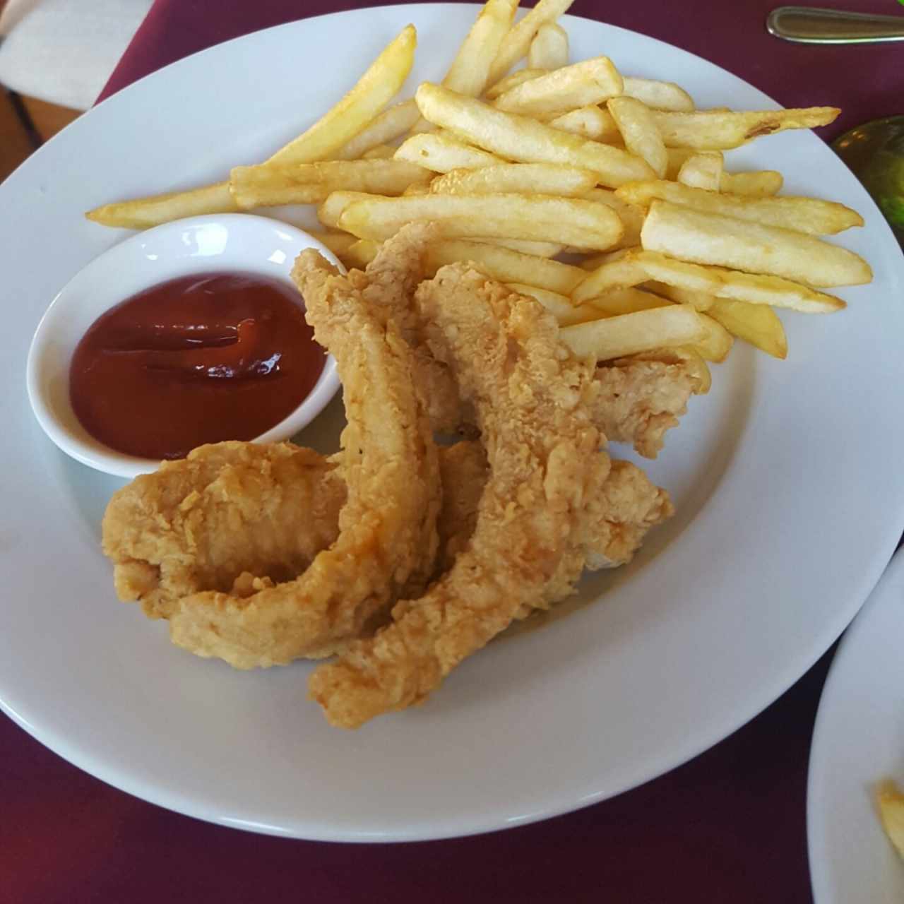 Chicken Tenders (menú infantil)