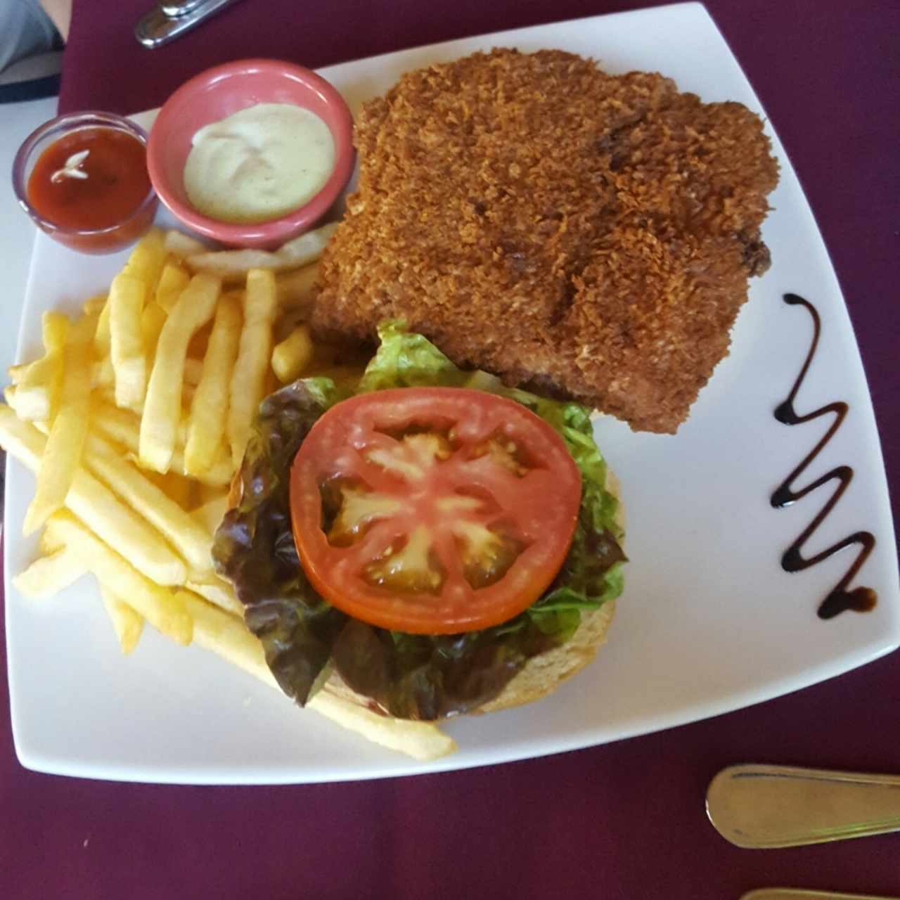 Hamburguesa de Pescado