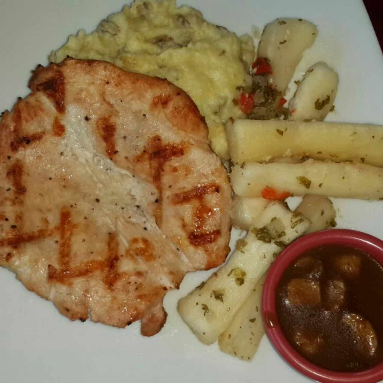 Pollo a la plancha