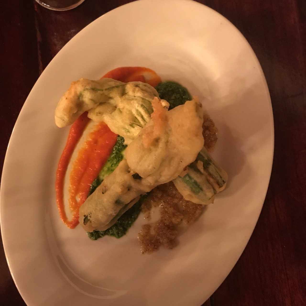 flor de zucchini tempura