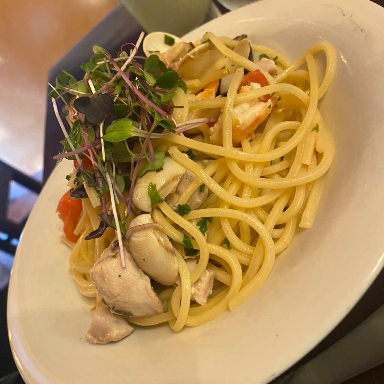 Spaguetti frutti di mare