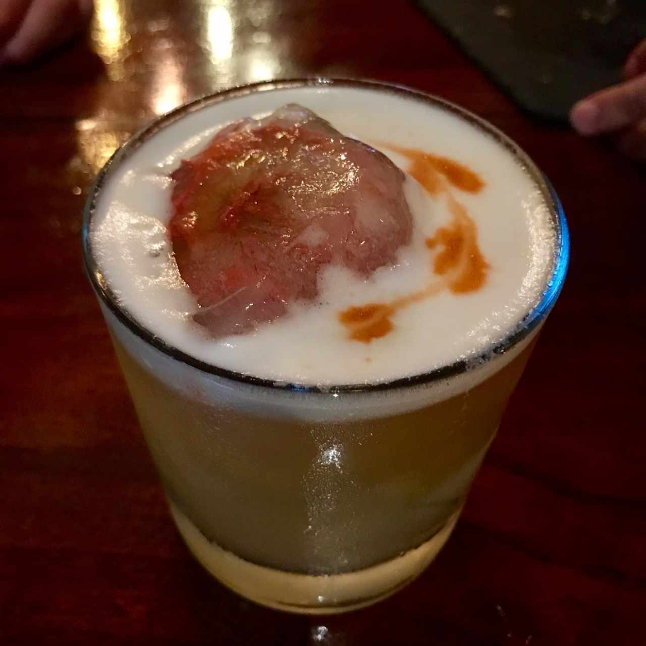 Cóctel Whisky Sour Retrogusto