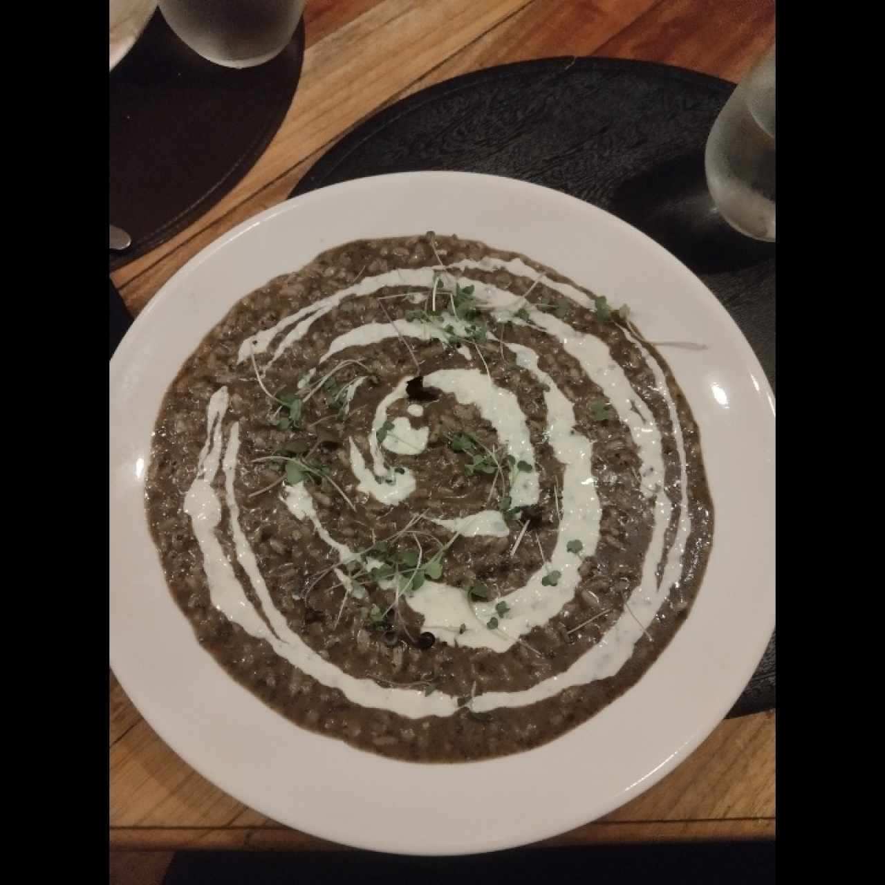 Ristto Trufa Negra y Queso Asiago
