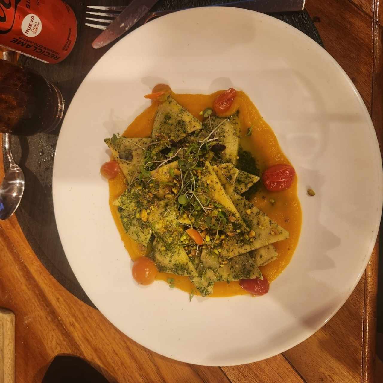 Raviolini de cordero