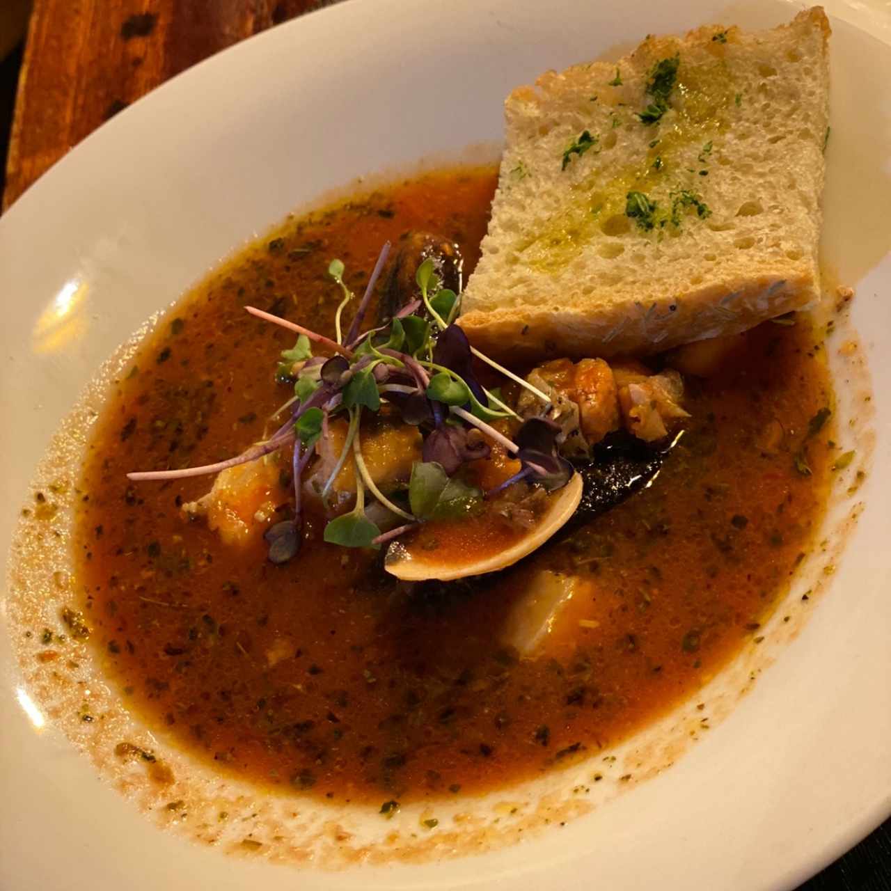 Sopa de Mariscos