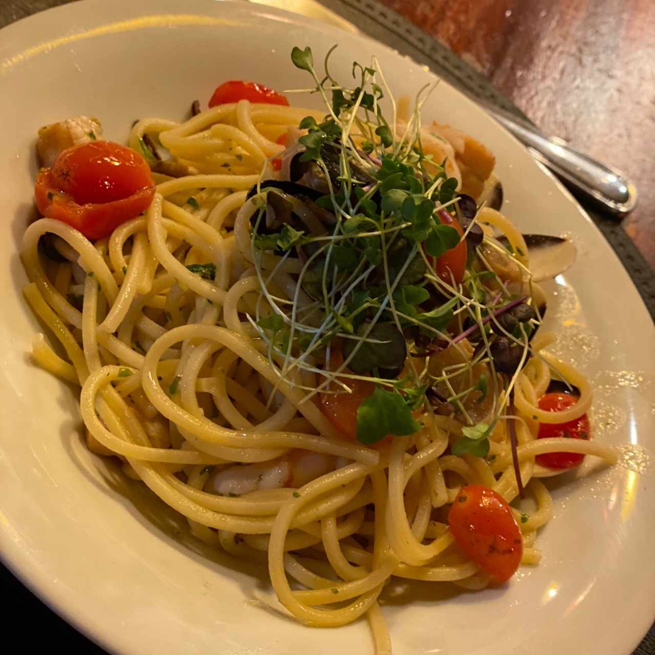 Spaghetti de Mariscos