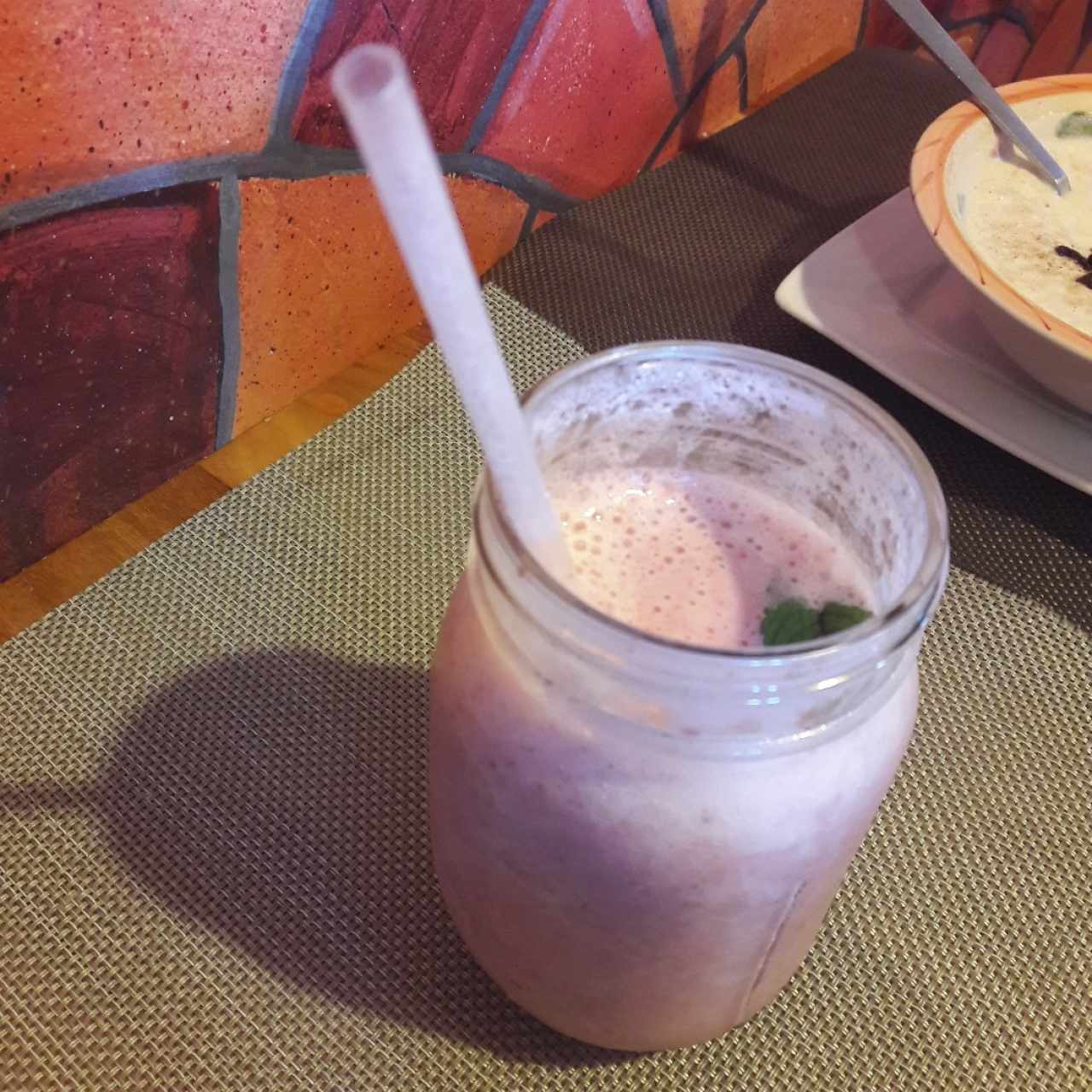 batido de fresa