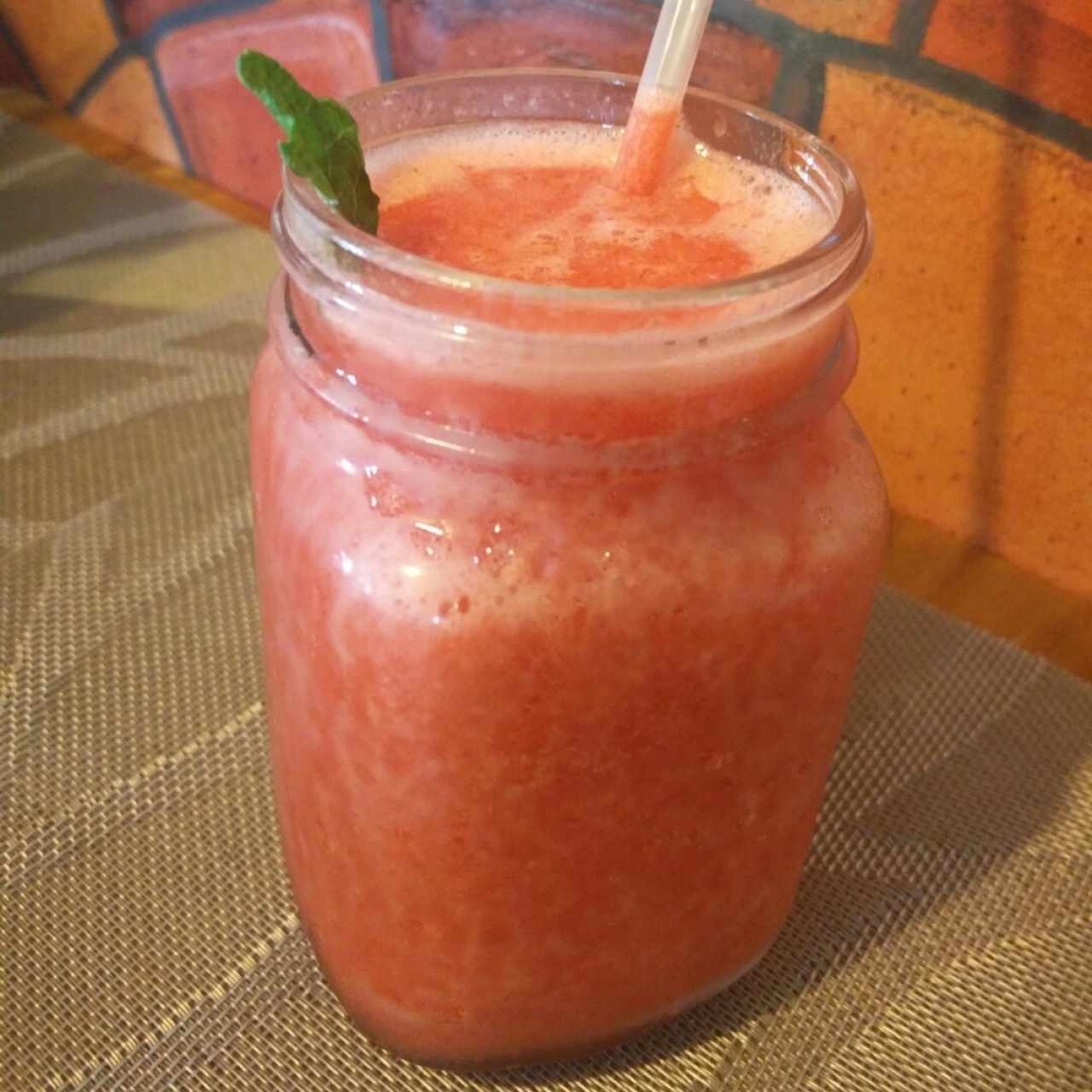 Limonada de fresa 