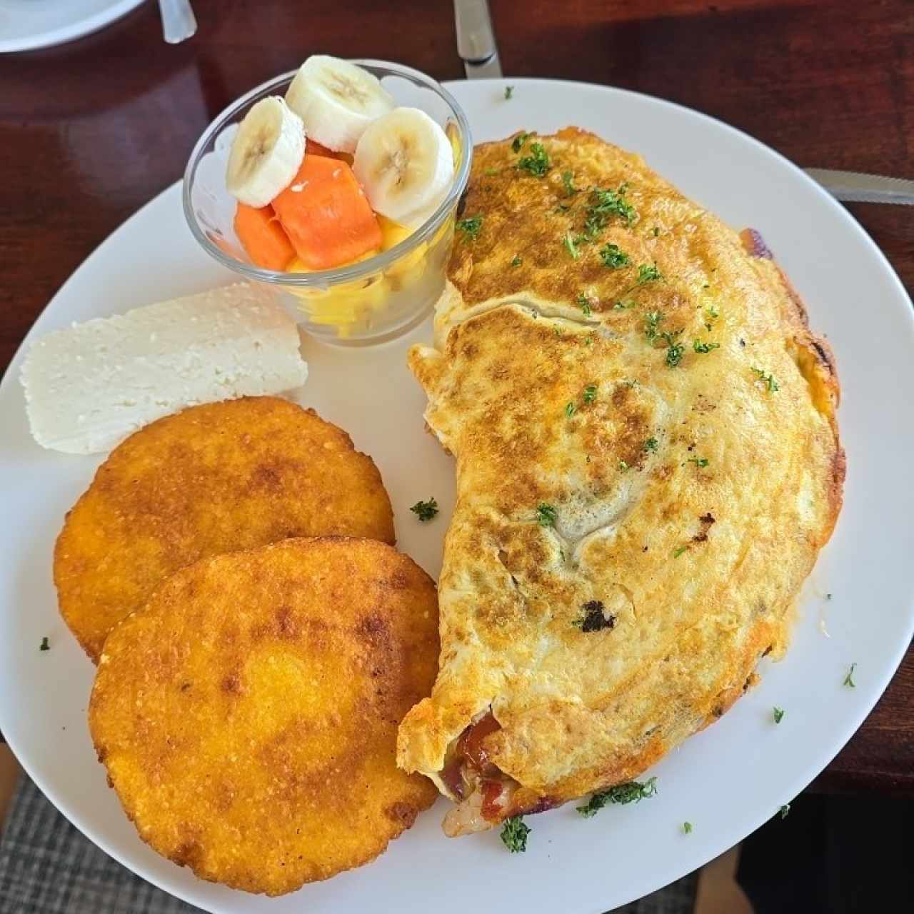 omelet con todo