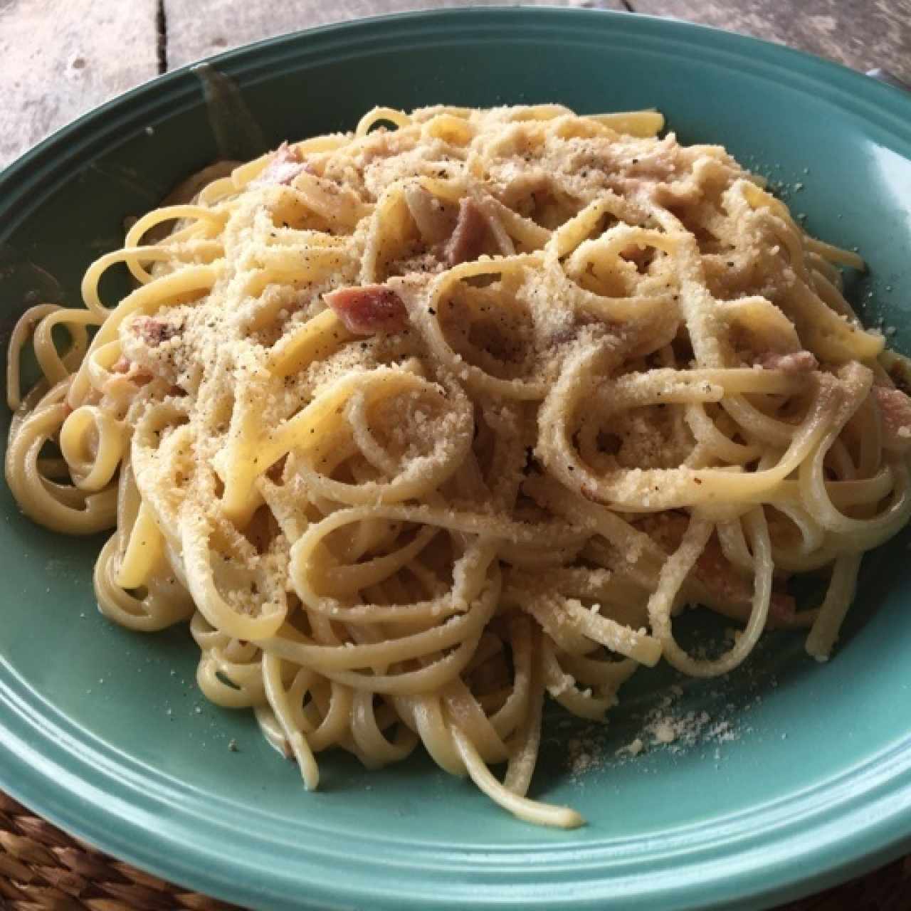 pasta a la carbonara