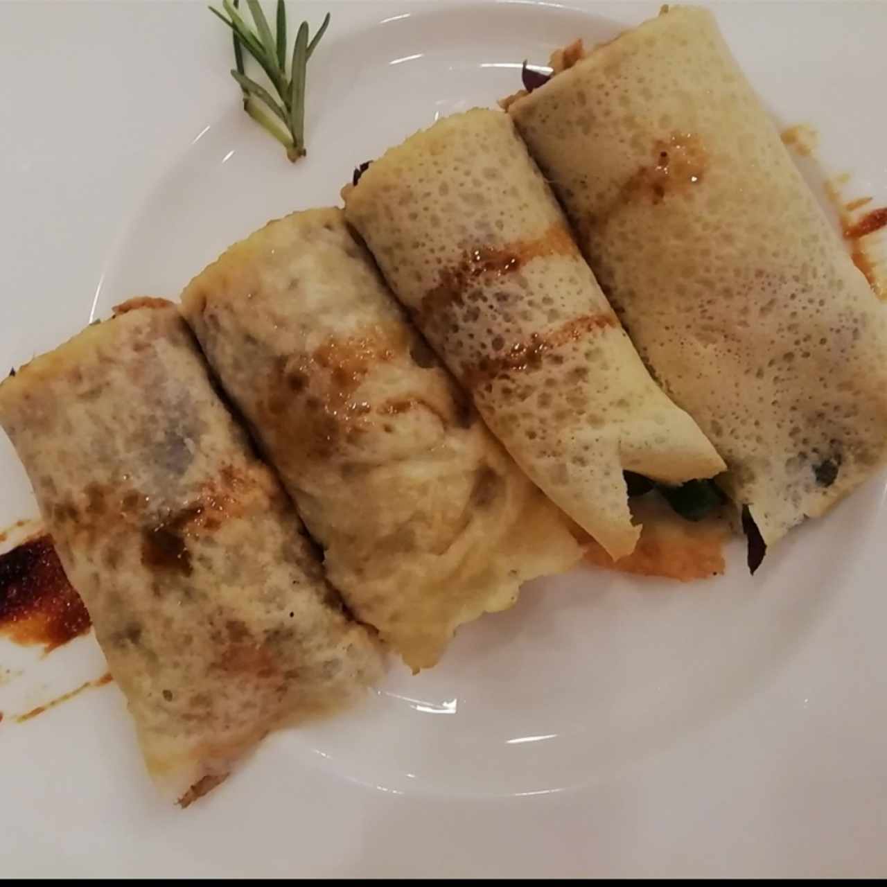 Crepes de pollo