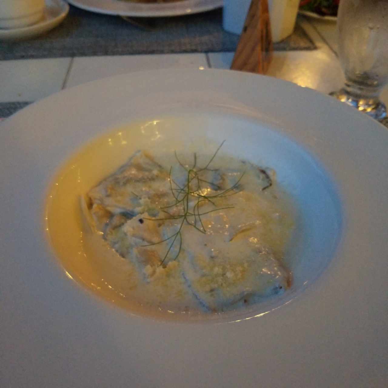 ravioli de Portobello