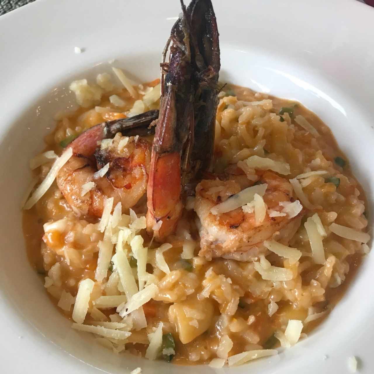 arroz cremoso a la marinera