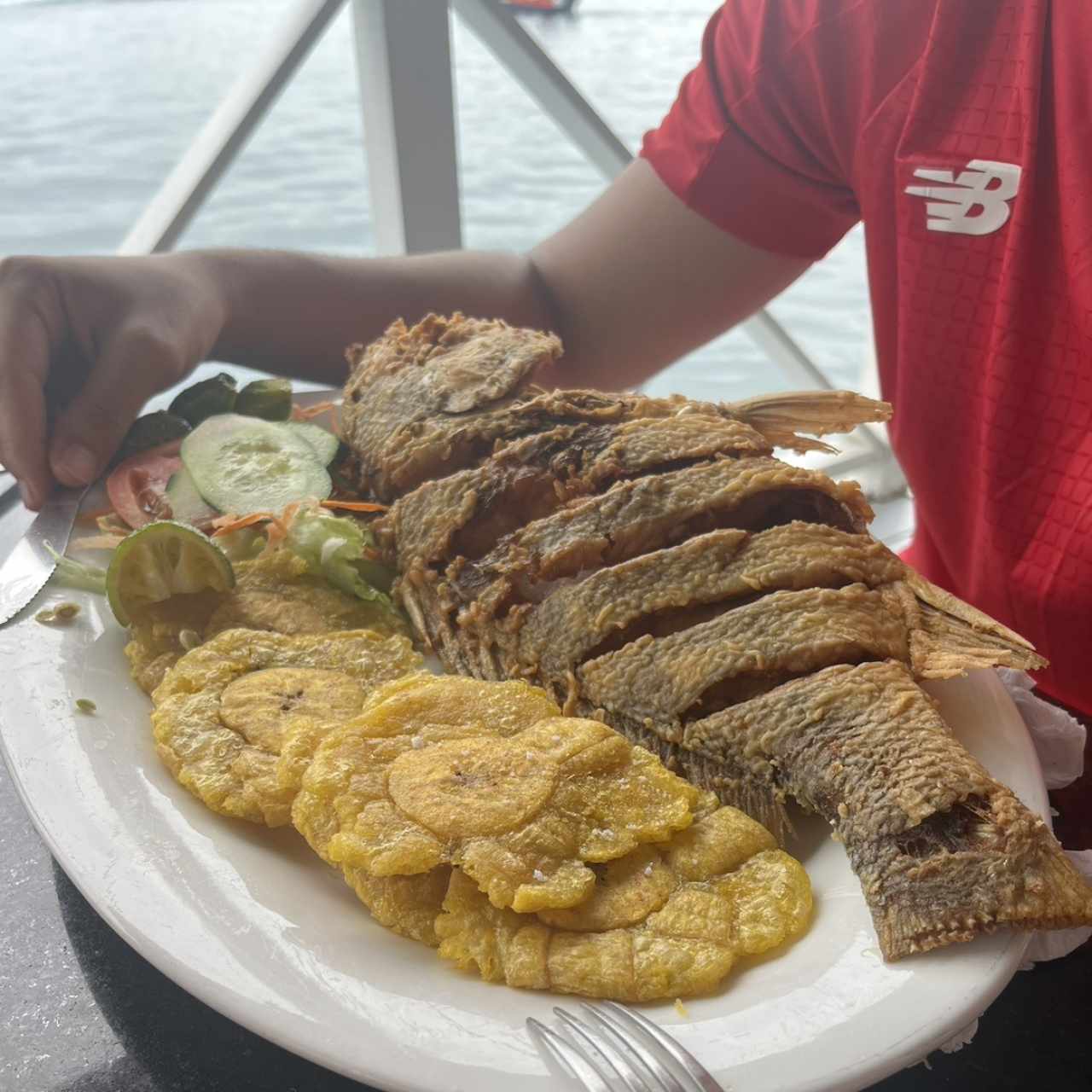 Pescado entero frito “el pequeño”