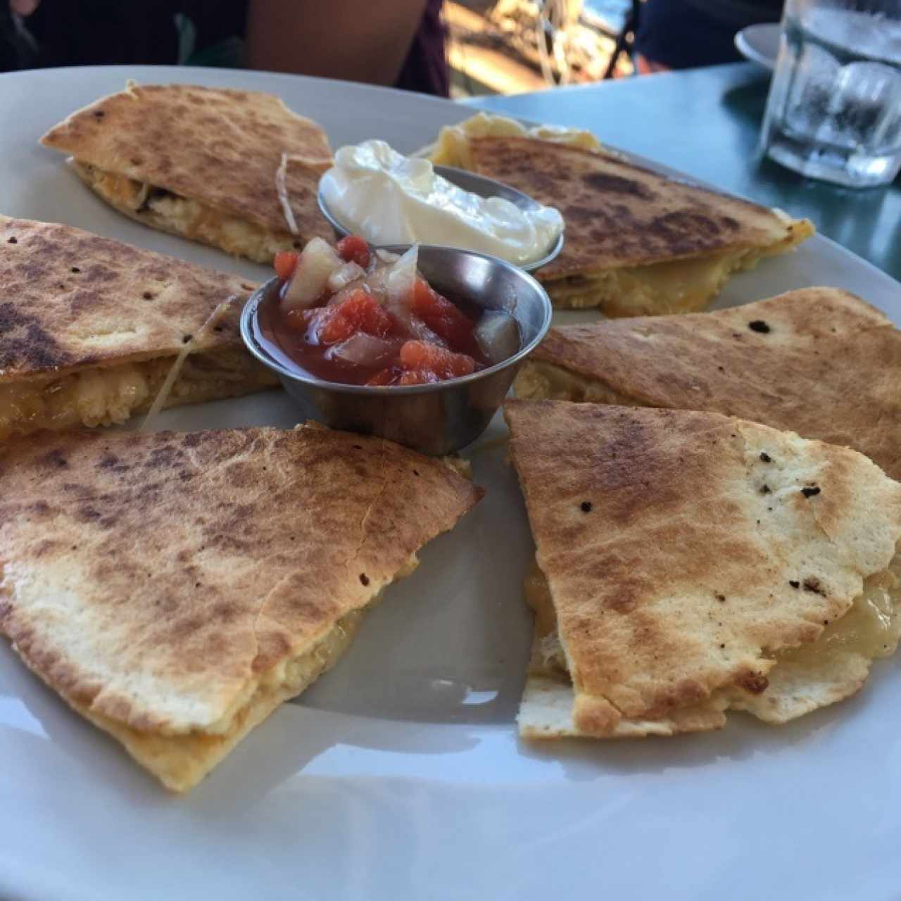 quesadilla de pollo