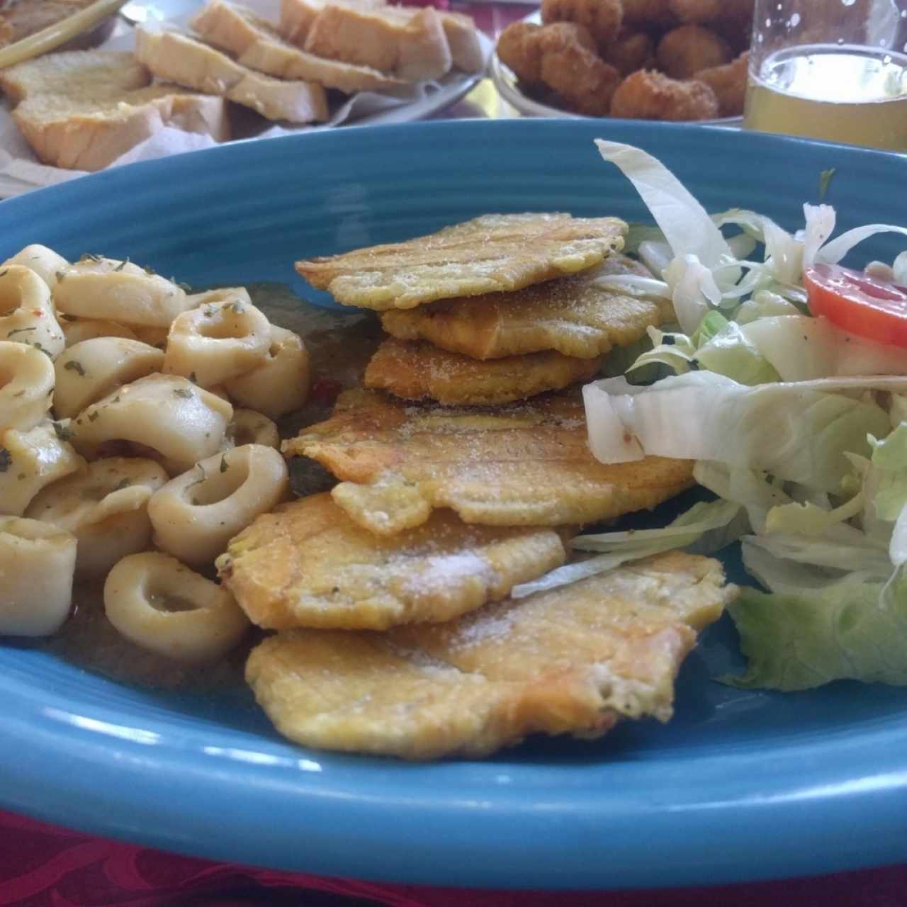 calamares al ajillo