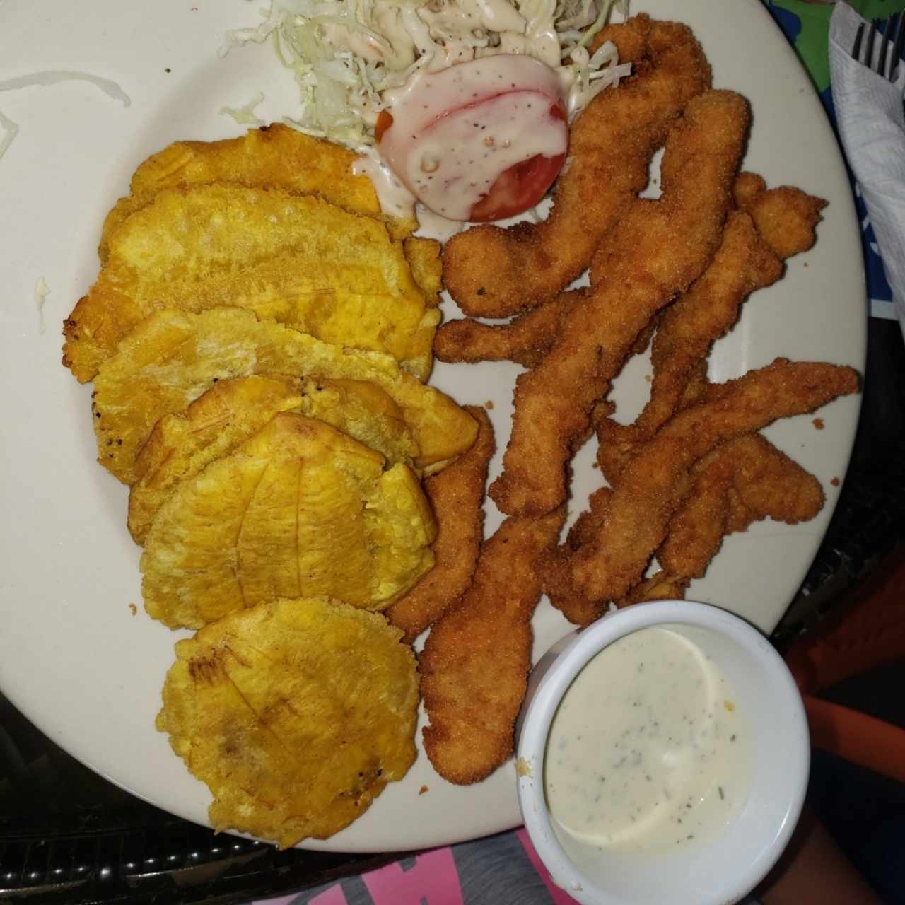 deditos de pollo