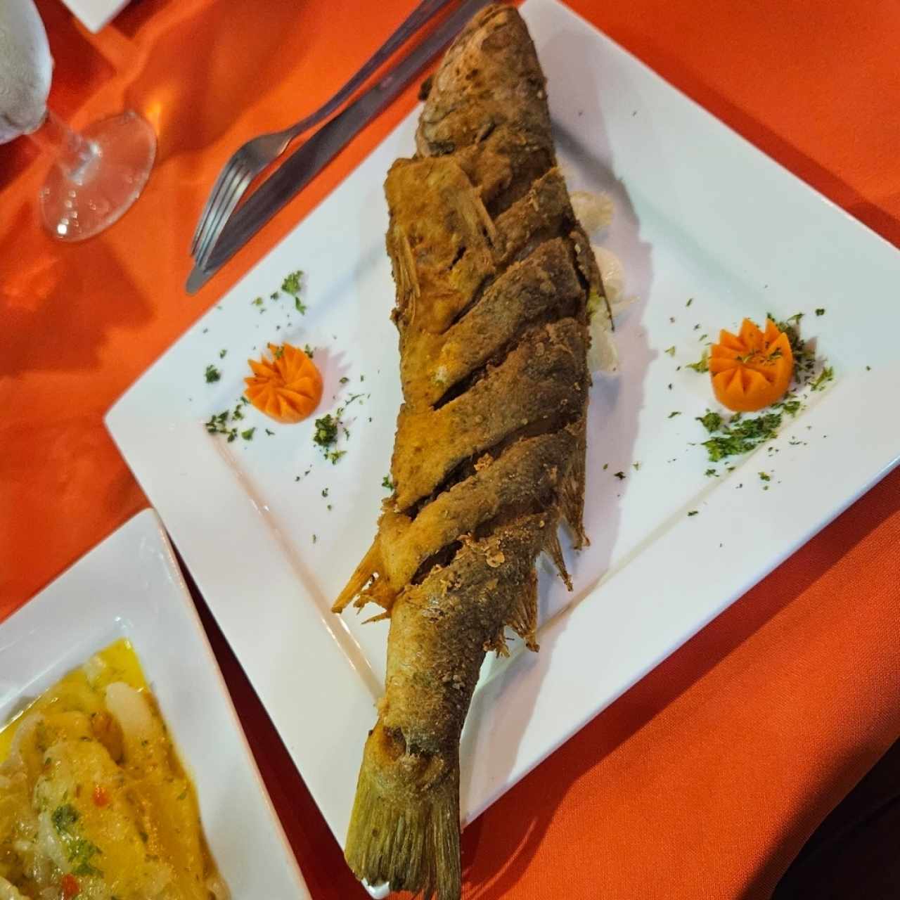 pescado frito