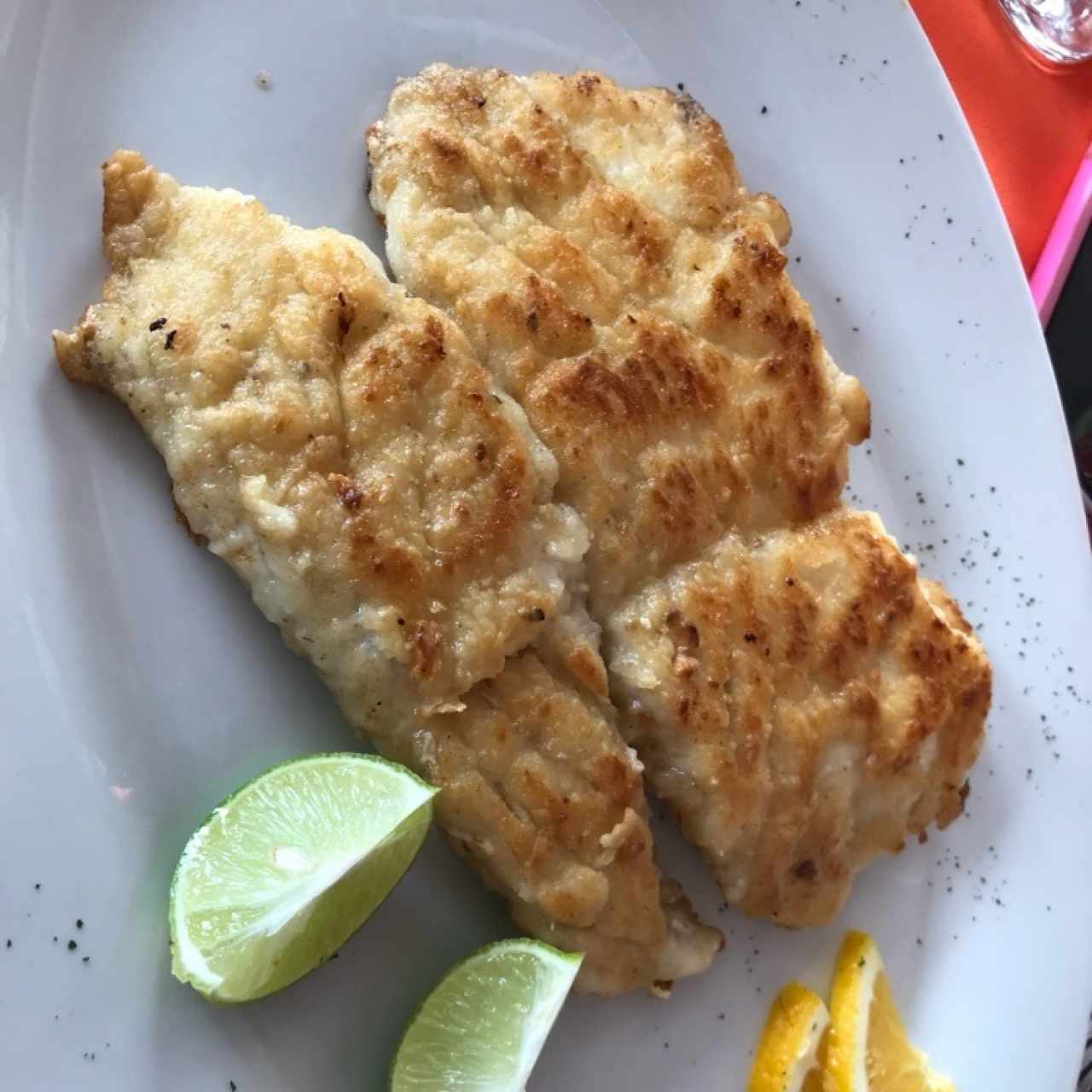 corvina a la plancha