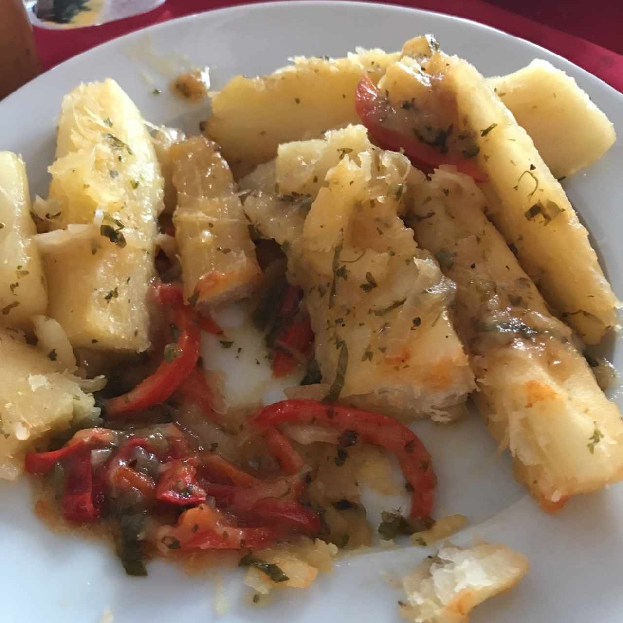 yuca al moho