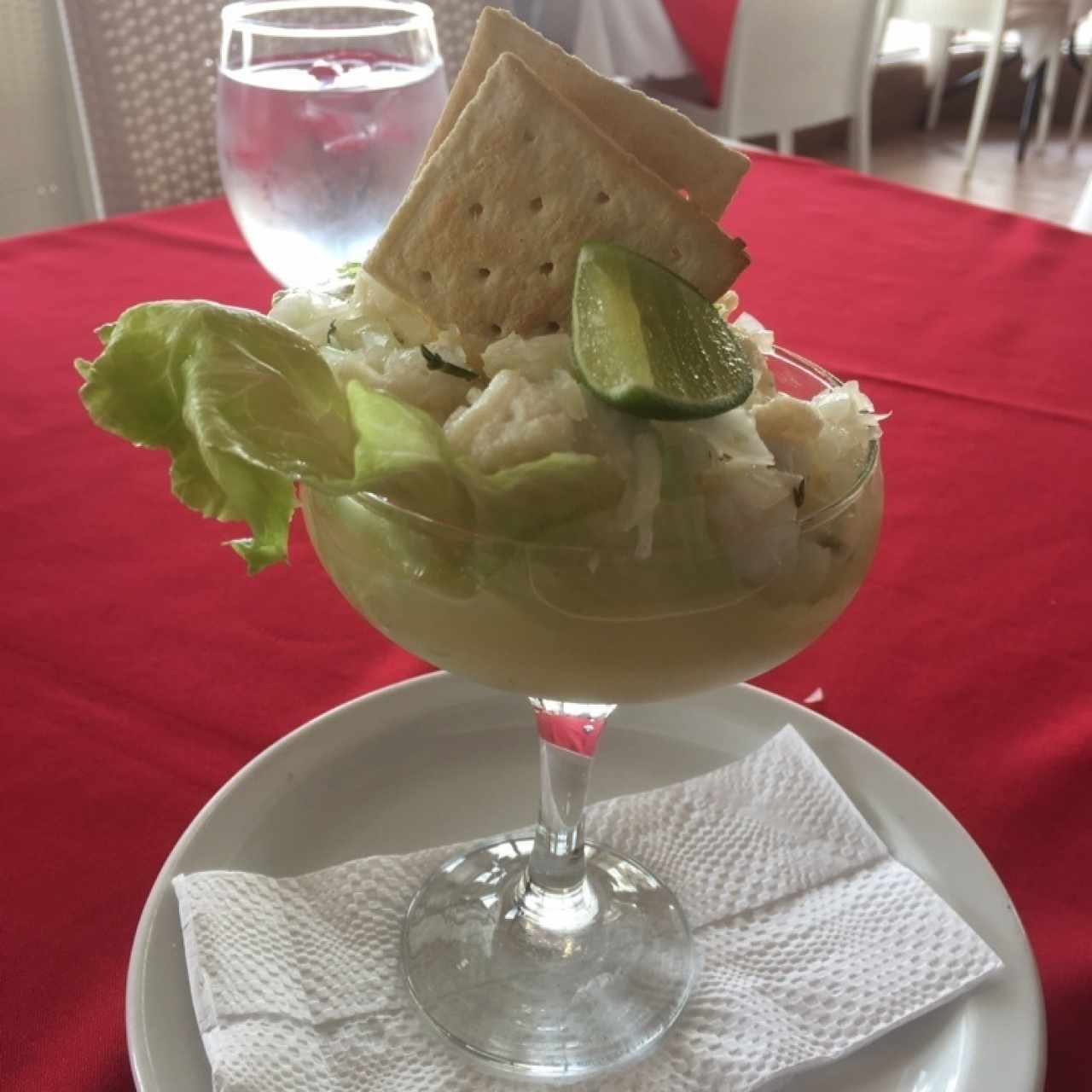 Ceviche de corvina