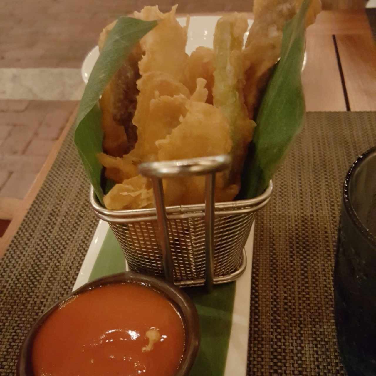 Tempura de vegetales