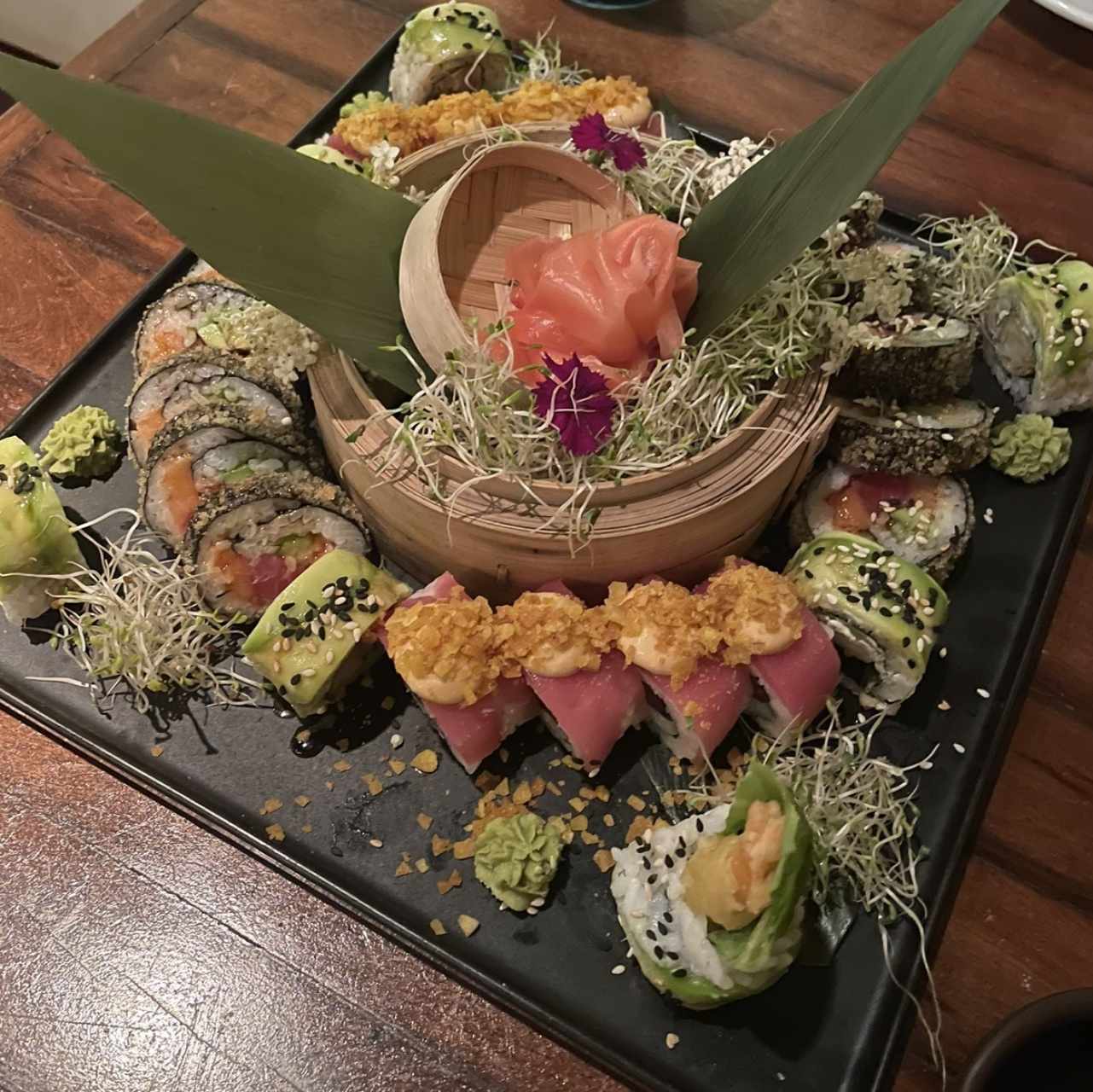 Crunchy tuna, Buenaventura, Kanal rolls