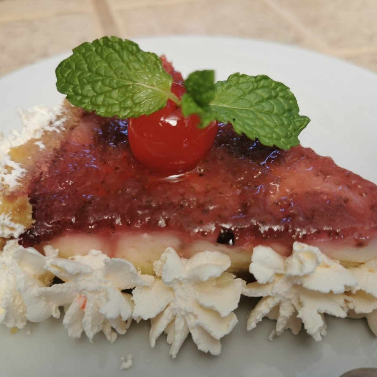 Cheesecake de fresa