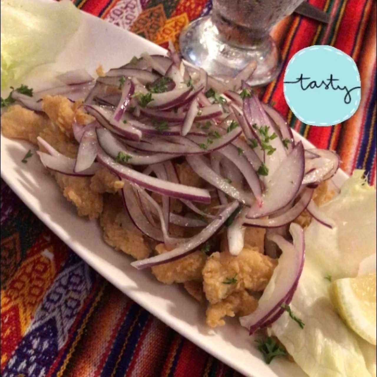 Ceviche frito 