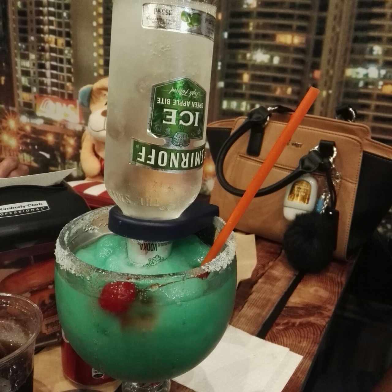 Margarita con Smirnoff de Manzana