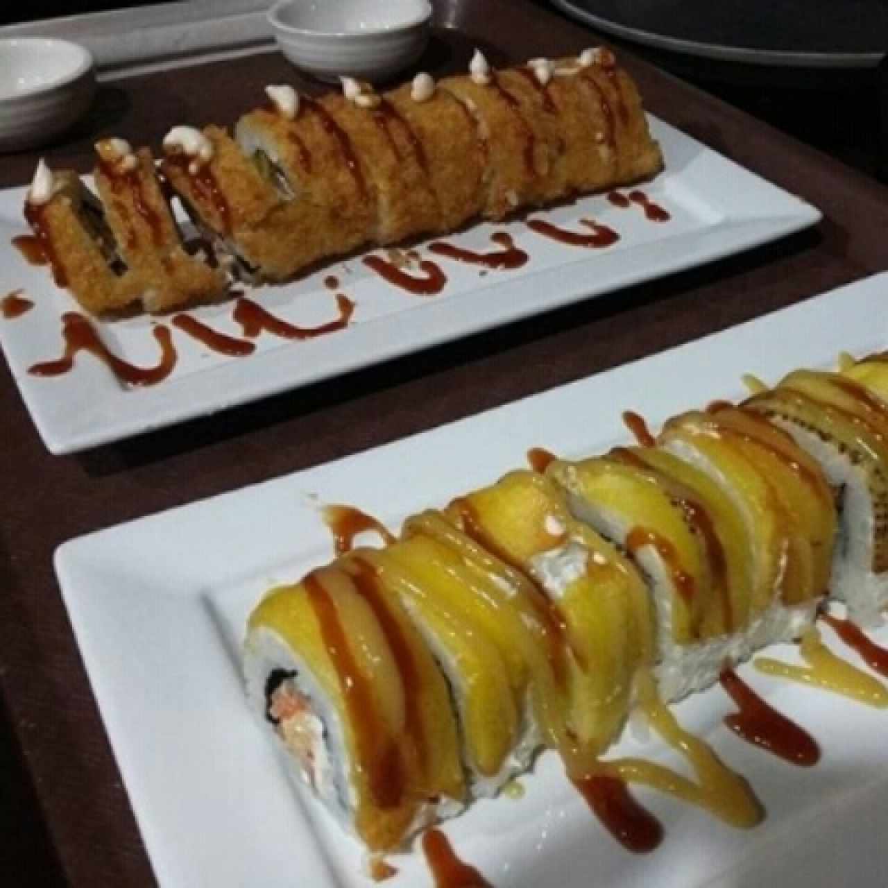 Crunchy Roll y Dragon Roll