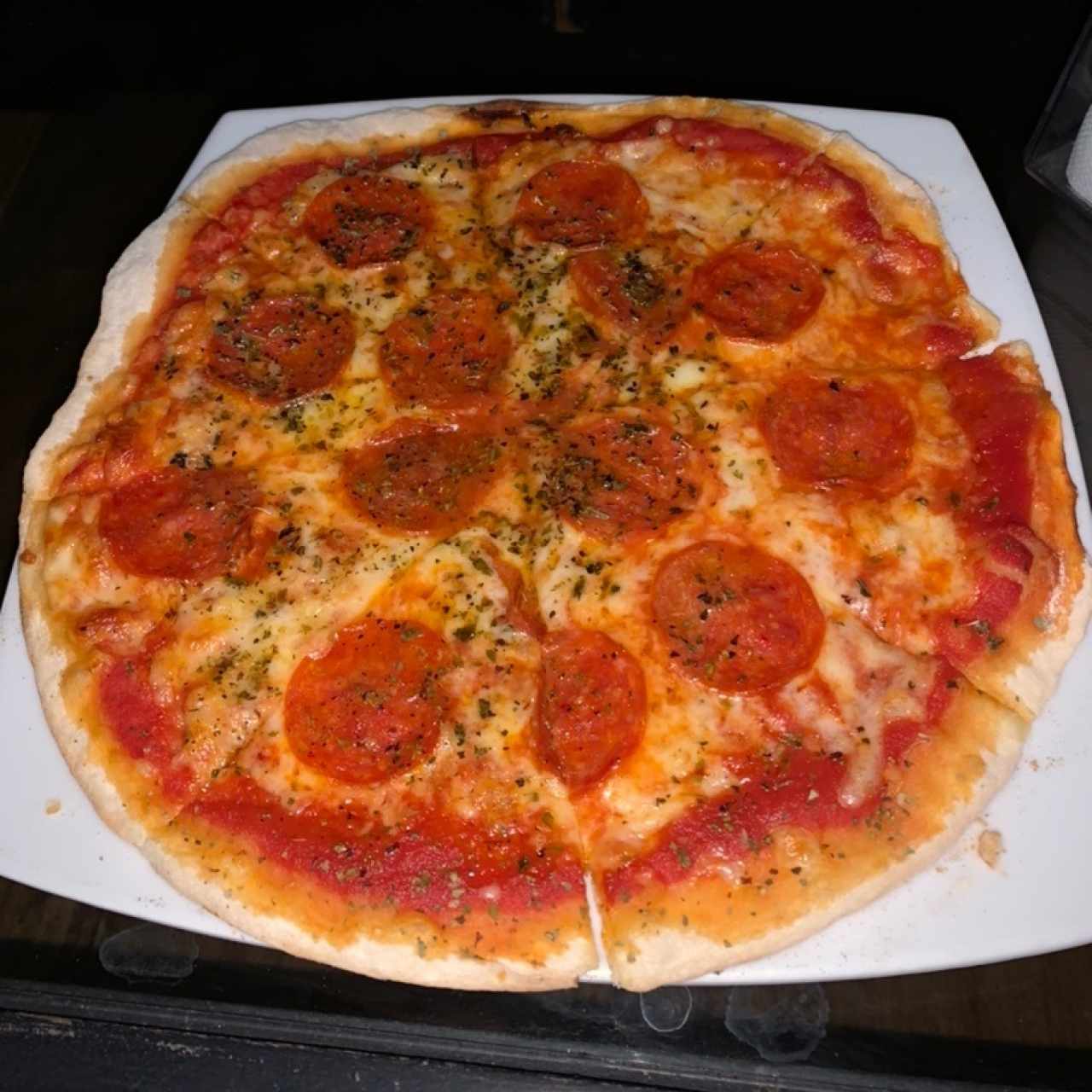 pizza de pepperonni