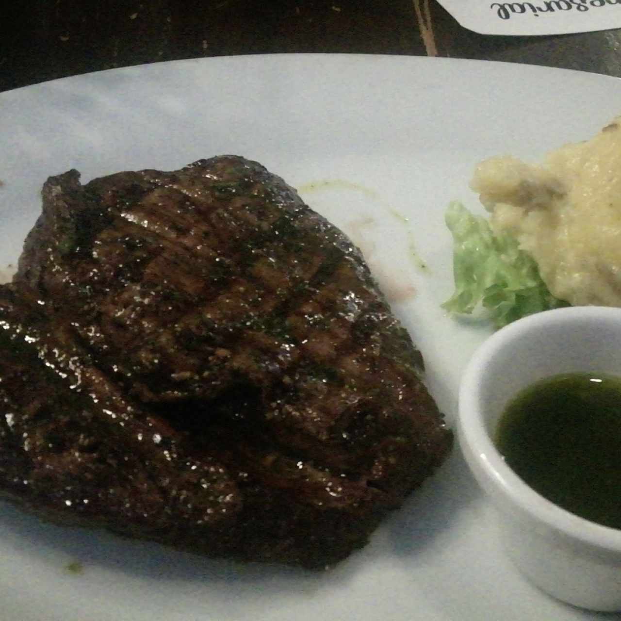 filete 10oz y pure