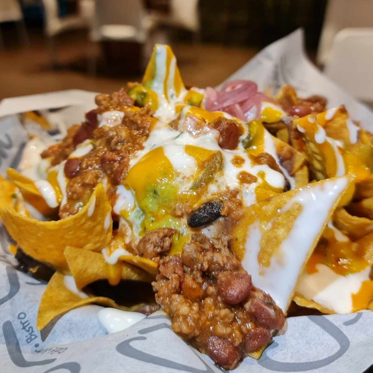 Chili Nachos