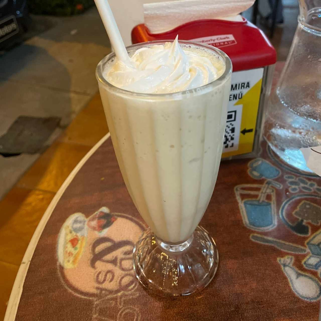 Batido de vainilla 