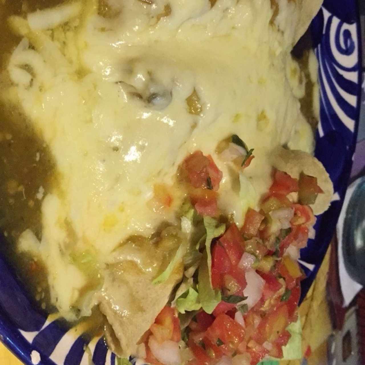 enchilada de pollo 