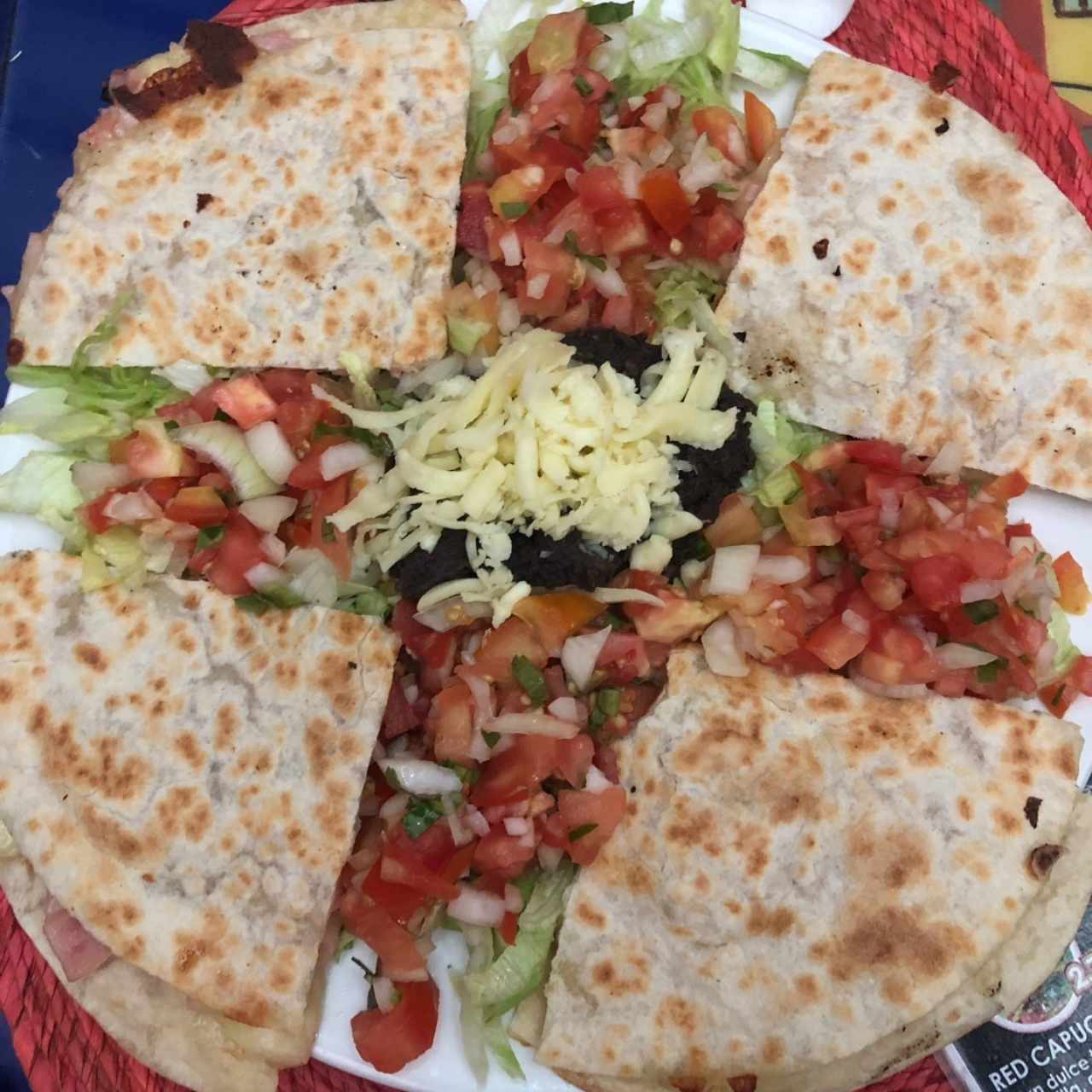 Quesadillas con jamón