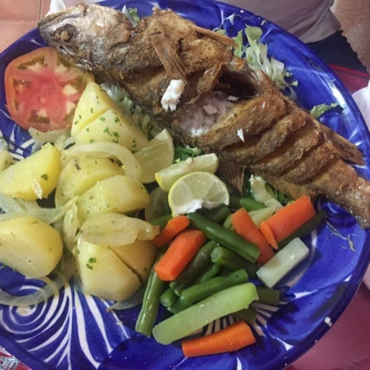 Pescado Frito Entero