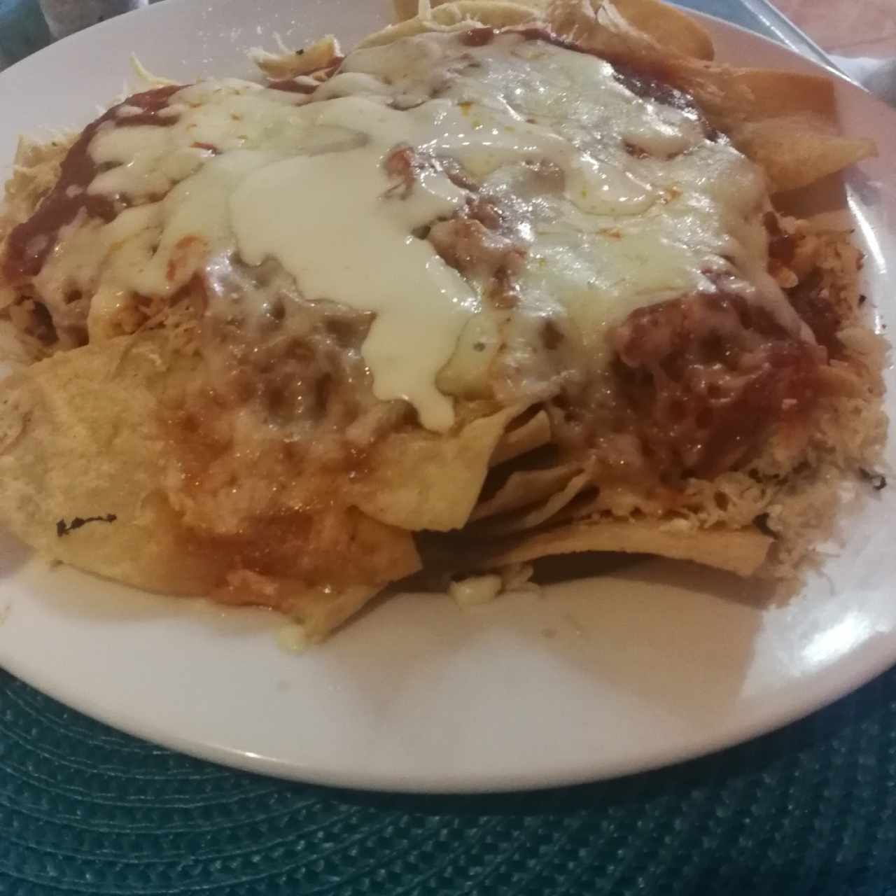 chilaquiles de pollo