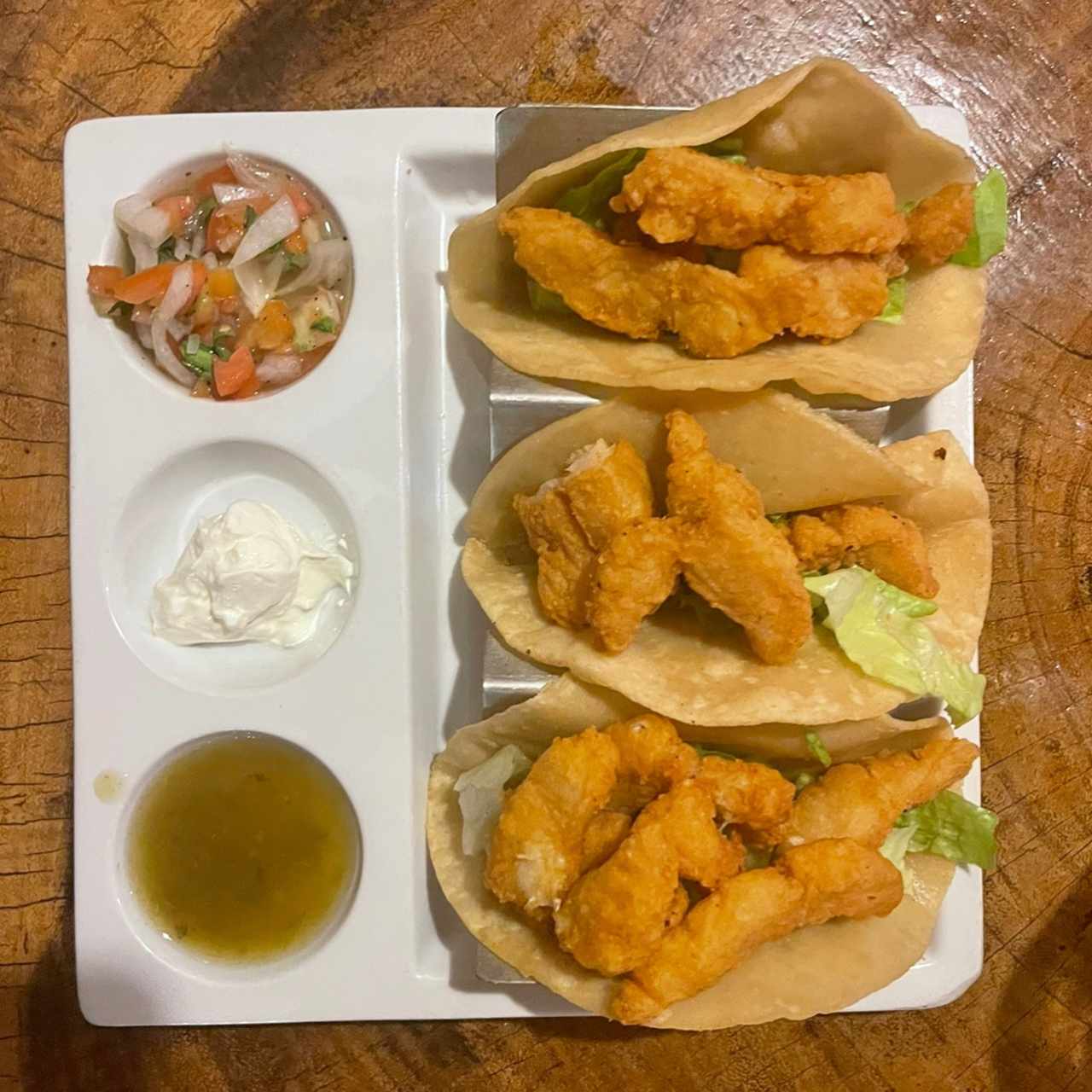 Tacos de pescado