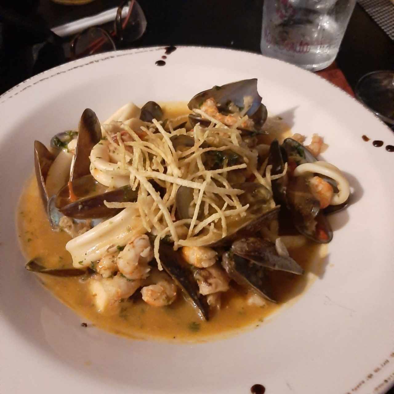 cazuela de mariscos 