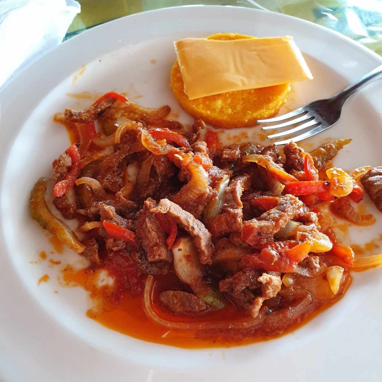 Desayuno - Carne criolla picada 