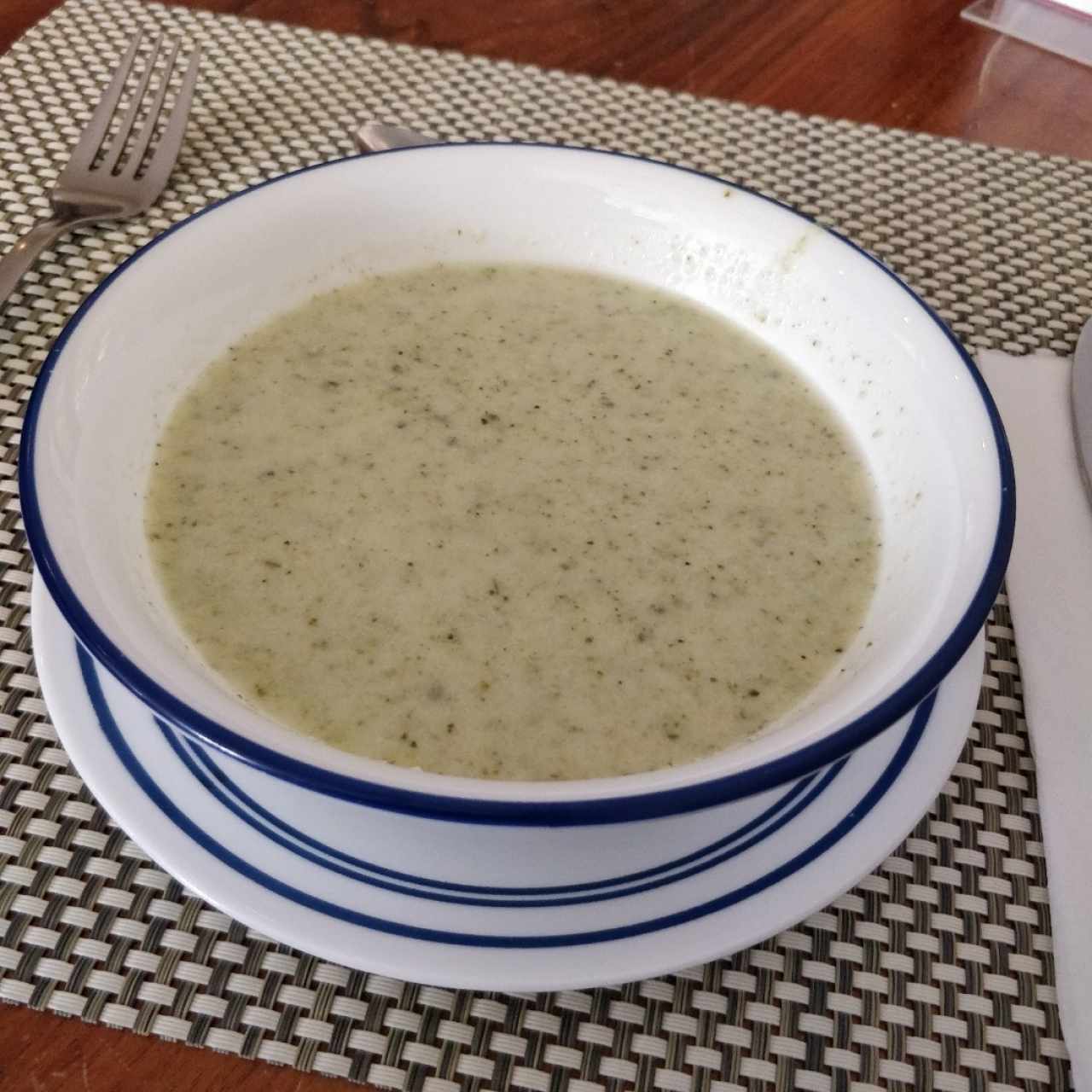 Sopa de brócoli